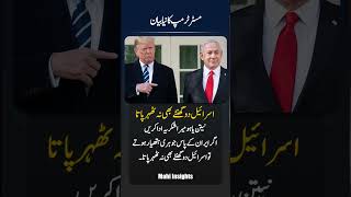 Trump’s Shocking Statement on Israel & Iran 😱 | “Israel Wouldn’t Last Two Hours