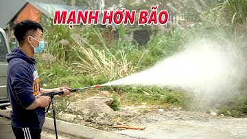 Máy Xịt Rửa Áp Lực Nhật Bãi 6.6HP MẠNH HƠN BÃO Nhé Piston Sứ Đầu ITALY