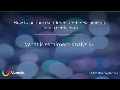 Video: Wat is sentimentanalise datawetenskap?