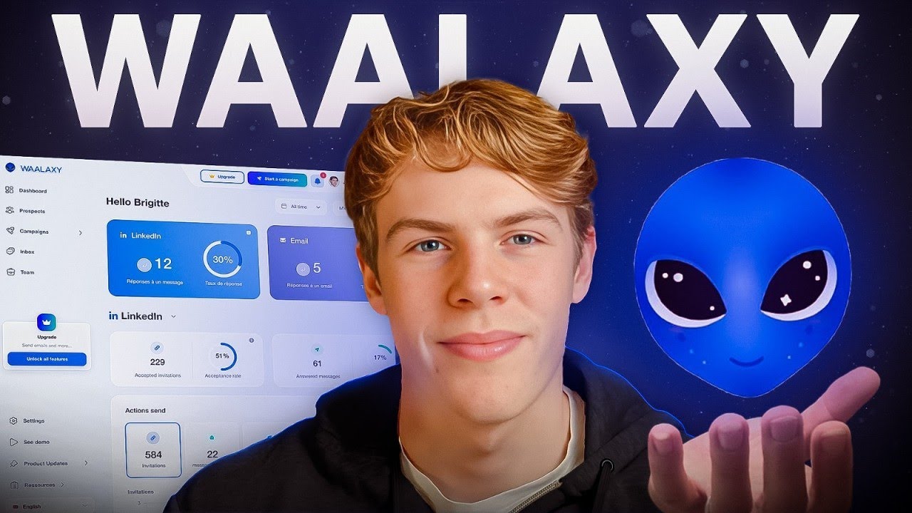 Waalaxy LinkedIn Tutorial (2026) | How To Use Waalaxy For LinkedIn Outreach