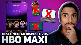 Como DESCONECTAR DISPOSITIVOS da conta HBO MAX!