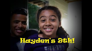 Hayden's 9th Party