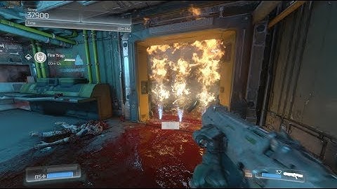 Doom SnapMap - Security Checkpoint Survival... - 1440p.