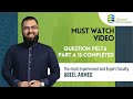 ACCA | ASA | FM ENG LEC 5 | QUESTION PELTA PART A IS COMPLETED