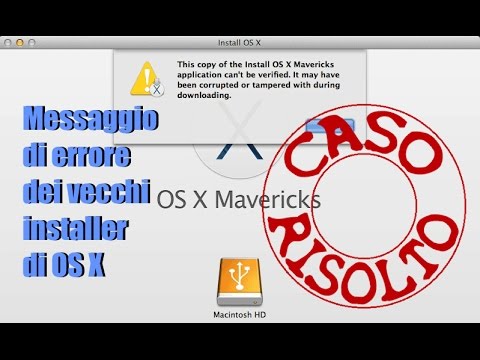 Speciale - Soluzione all’errore "questa copia di OSX non può essere verificata"