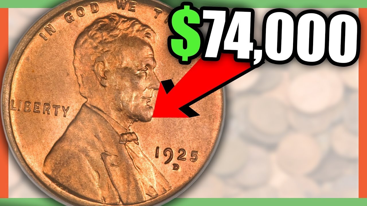 1925 WHEAT CENT PENNY COINS WORTH MONEY!! YouTube