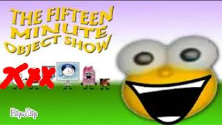 The fifteen minute object show elimination order