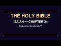The Book of Isaiah | Part 2 (Ch 34–66) | KJV Bible with Calming Music