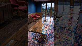 Making A Stunning Epoxy Resin Table With Shattered Glass