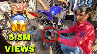 Trying Bullet Exhaust In R15 V3😱