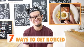 7 Ways To Get Your Food Business Noticed