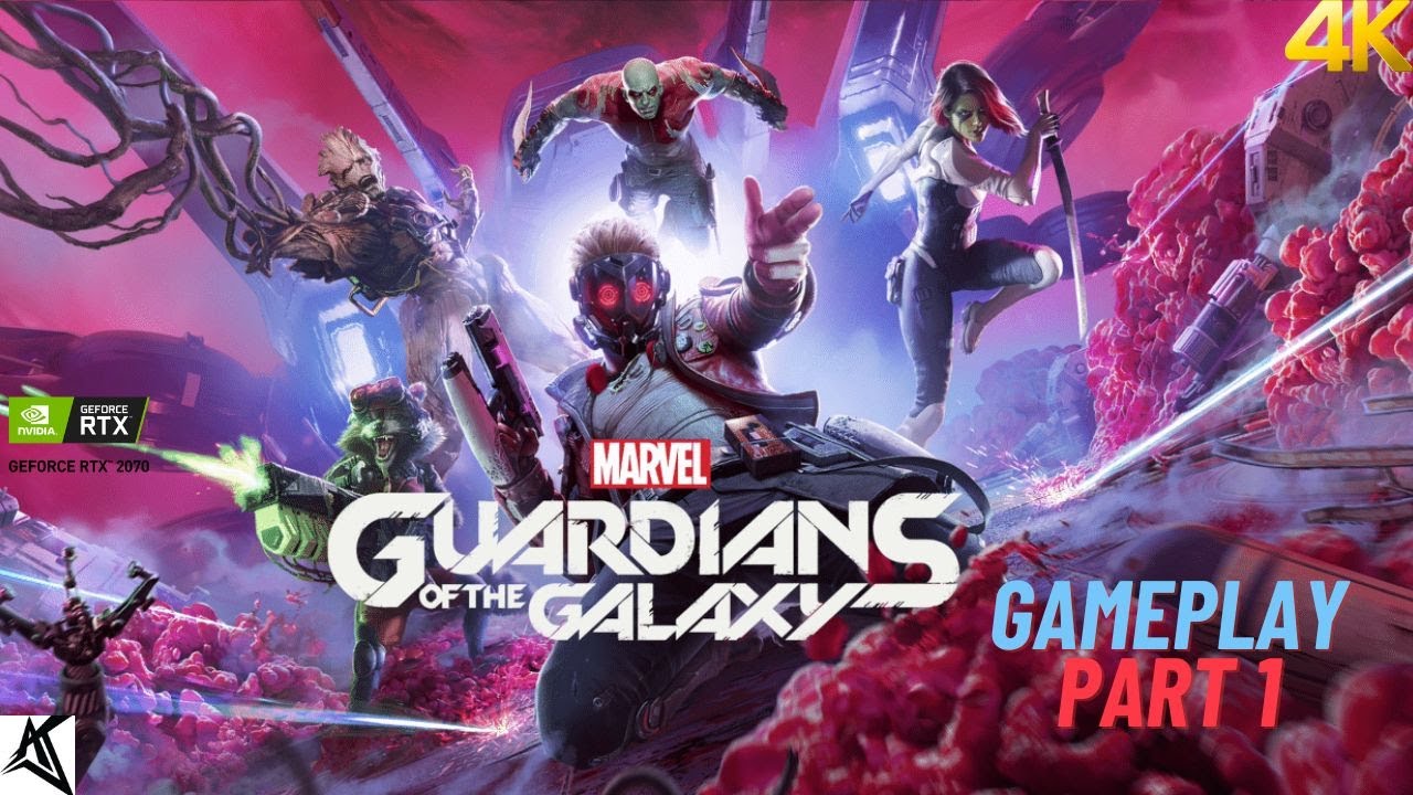 MARVEL GUARDIANS OF GALAXY GAMEPLAY / / PART 1 // 4k // AJ - YouTube