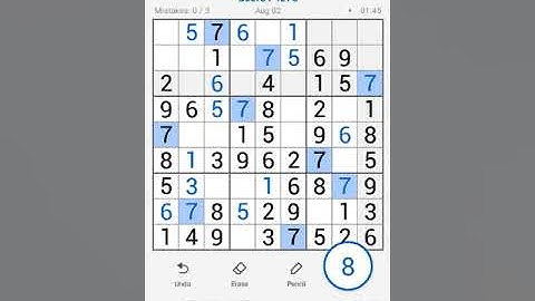Sudoku Free Classic Puzzles Mobile | Daily Challenge August 2, 2022