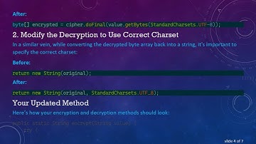 Fixing AES Encryption Issues: Why Are My Double Quotes Showing As  ?