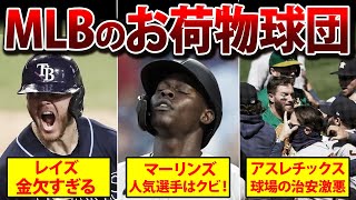 【悲惨】MLBで最も人気がなさすぎる球団３選