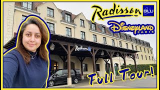 RADISSON BLU at Disneyland Paris FULL Tour | Room, Breakfast, Pool & More | Disney PARTNER Hotels