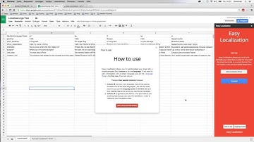 Localization with Google Sheets Add-On (Tutorial)