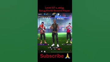 3rd Elite Player உனக்கு Botஆ 😂level 87 da 😳Adam king தம்பி #shorts #kidop #pvs #srm #hariscar