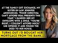 My Sister-in-Law Told Everyone I Was Too Broke for Christmas Gifts—Then She Opened Mine