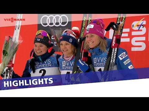 Highlights | Falla returns on top of the podium in Lillehammer Sprint | FIS Cross Country