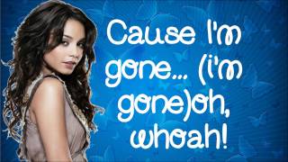 Video thumbnail of "Vanessa Hudgens/Gabriella Montez- Walk Away (Lyrics) HSM3"