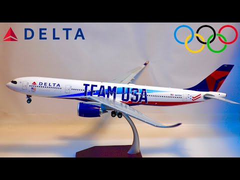 DELTA A330-900neo デルタ航空 TEAM USA ph Gemini Jets Delta A330-900