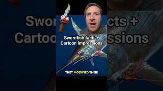 Swordfish do NOT "stab" their prey...Ft. Knifey impression