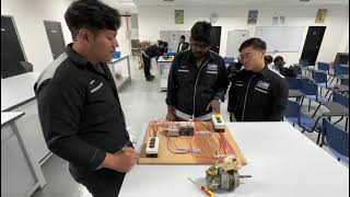 Group C lab 3: DESIGNING & WIRING OF MAIN CIRCUIT & CONTROL CIRCUIT Direct On Line (D.O.L) Starter