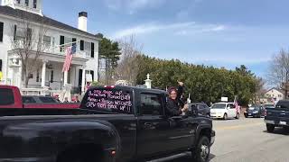 Protesters make noise in Augusta to fight back against COVID-19 restrictions