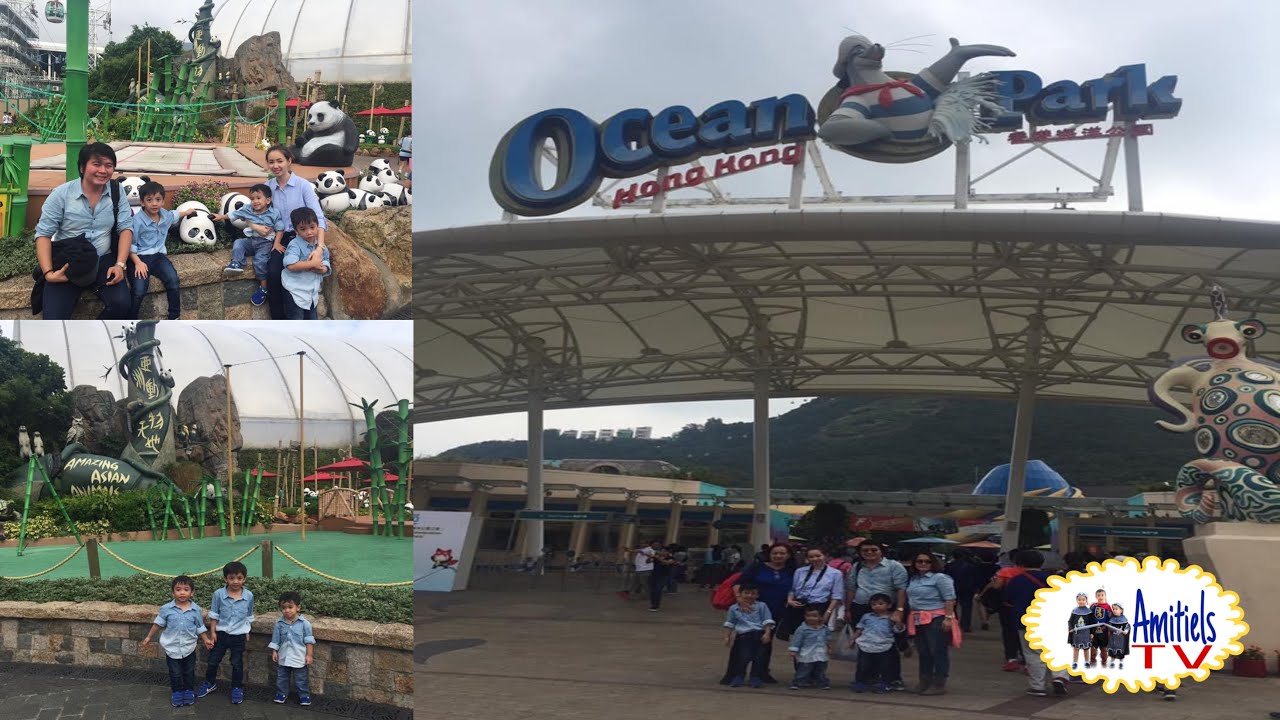 OCEAN PARK Hong Kong | Amitiels Travel Vlog