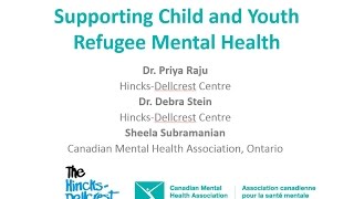 Supporting Child Refugee Mental Health