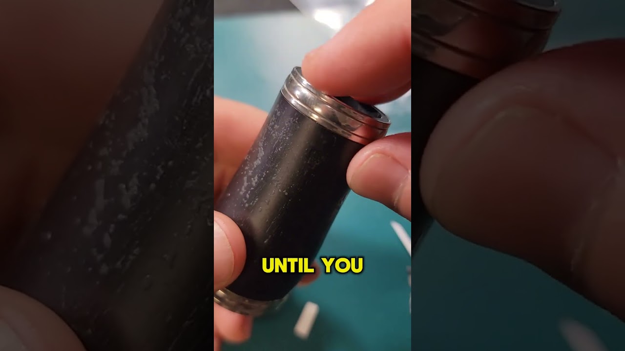 Clarinet repairs, how to fix a loose tenon ring. 