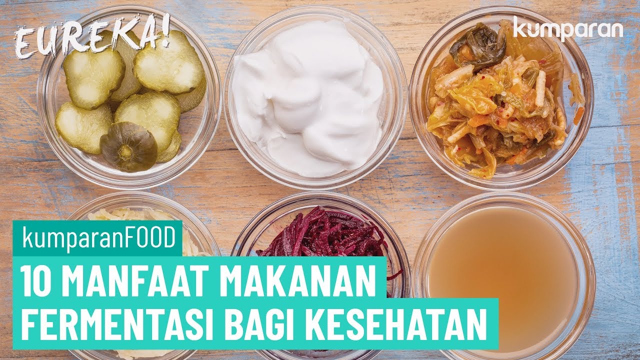 10 Manfaat Makanan  Fermentasi  bagi Kesehatan YouTube