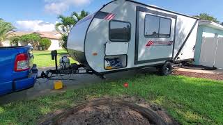 Haul master weight distributing hitch setup.