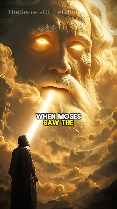 The Day Moses Saw God Face to Face #god #faith #bible #christianity #history #shorts #jesus
