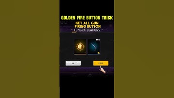 Golden Fire Button Trick || Free Fire Mastery Firing Button - How To Get?