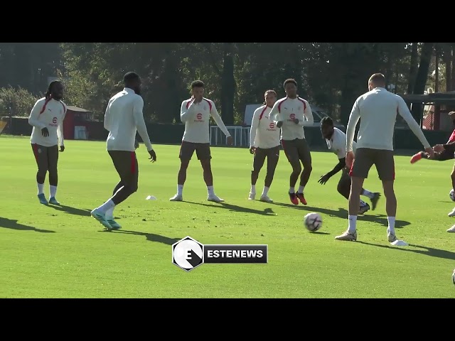 Salisburgo-Milan, l'allenamento completo della squadra di Ruben Amorim