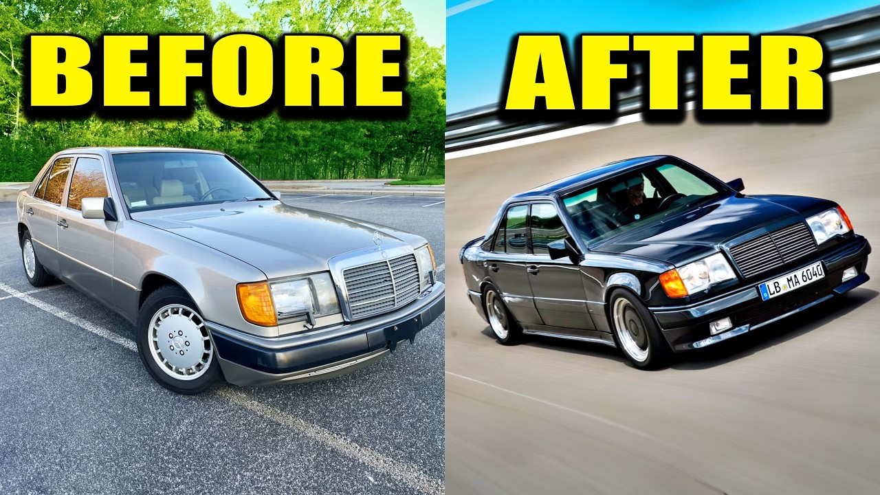 Turning My $100 Mercedes Into an AMG HAMMER!