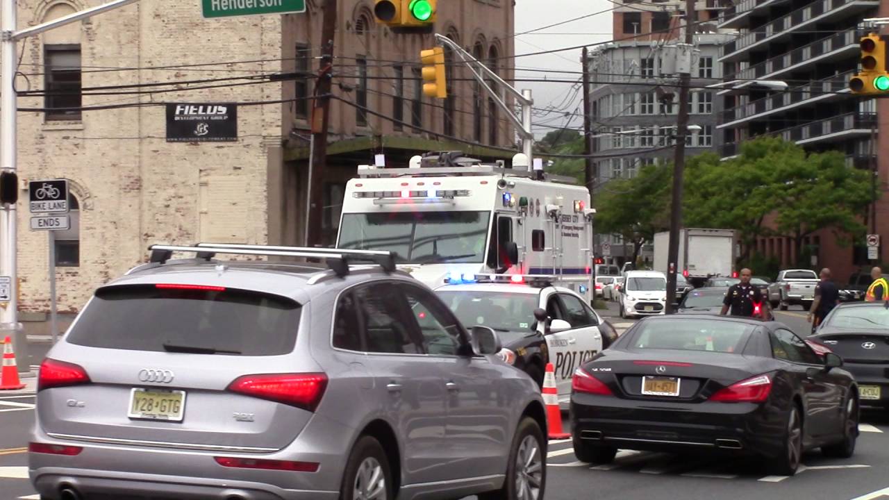 RARE Jersey City Office of Emergency Management Truck Responding YouTube