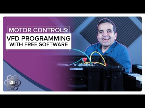 VFD Programming using free Connected Components Workbench