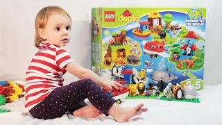 Конструктор для детей Лего Дупло Вокруг Света 10805 Lego Duplo Around the World unboxing for kids(Сегодня мы открываем новинку от Лего Дупло, детский конструктор из серии Вокруг Света! Невероятных размеро..., 2016-02-05T15:00:42.000Z)