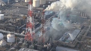 三井化学工場で黒煙火災  けが人情報なし、大阪