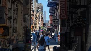 Walking Back to MSG/Penn Station facing Chrysler Building
