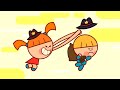 Princess Playtime - Princess in the wild west  - funny cartoon