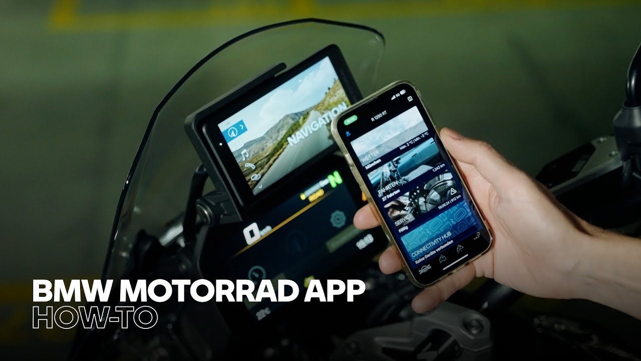 BMW Motorrad App – BMW Motorrad How-To - YouTube