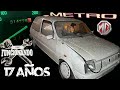 Rescate en un parking un MG Metro Sport de 1988 que paró funcionando hace 17 años | Barn find