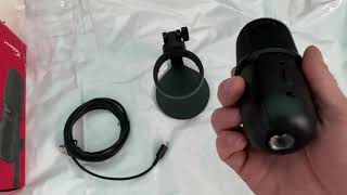 HyperX Solocast комплектация и тест звука