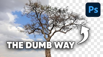 Stop Complex Techniques! Use Easy Cutout Feature in Photoshop!