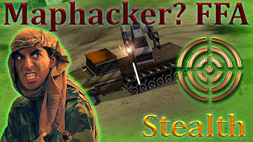 Maphacker? Stealth | 1v1v1v1v1v1 | Naval port reyes (6) | C&C Zero hour