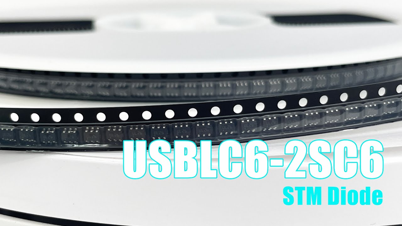 USBLC6-2SC6 TVS Diode Overview - YouTube